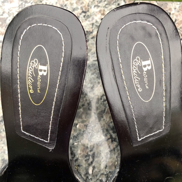 COUTURE Browns designer platform studded heels 💋 - Picture 14 of 15